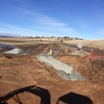 Sand filter drainage system