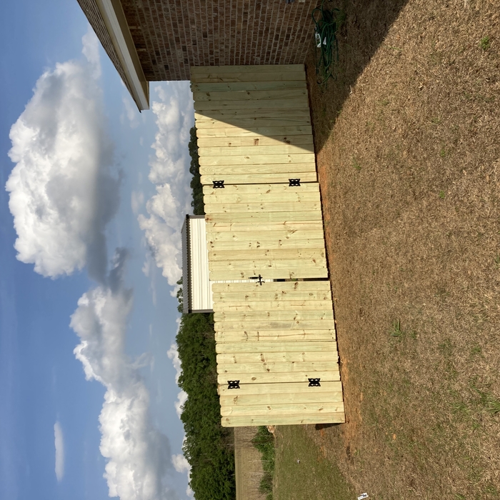 Previous Fence Work