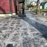 Stamped Patio Colored