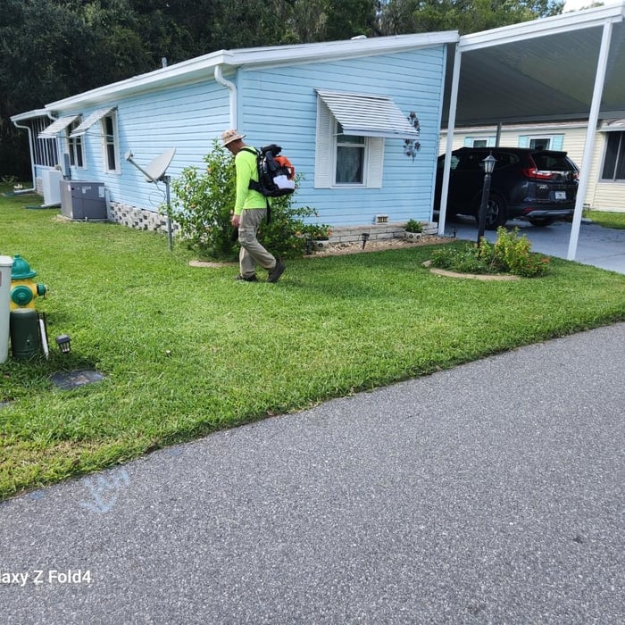 Lawn mowing