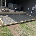 Formed and graveled
