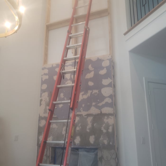 demo and framing