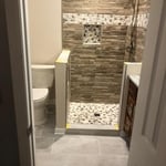 Custom bathroom remodel