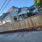 Custom wood with lattice
