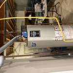 Existing tank type water heater