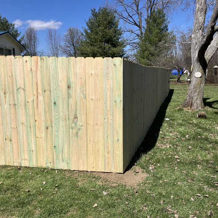 Wood Privacy Fence