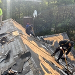 Ripping the shingles off