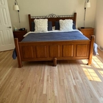 Installation Of 2 1/4" Redoak flooring