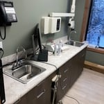 Dental office sinks
