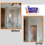 Before and after Closet 2