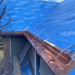 Copper gutter