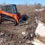 Burn pile finally getting it moved