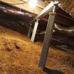Crawl Space Supports + Steel Supplemental Beam