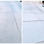 Dirveway power-washing