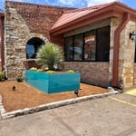 Custom steel planters