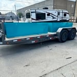 Custom steel planters