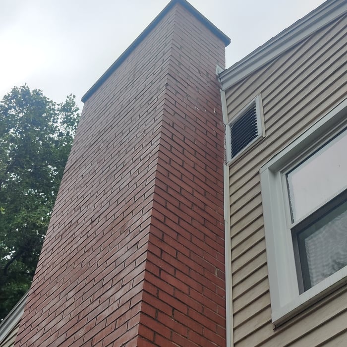 chimney repair and new cap