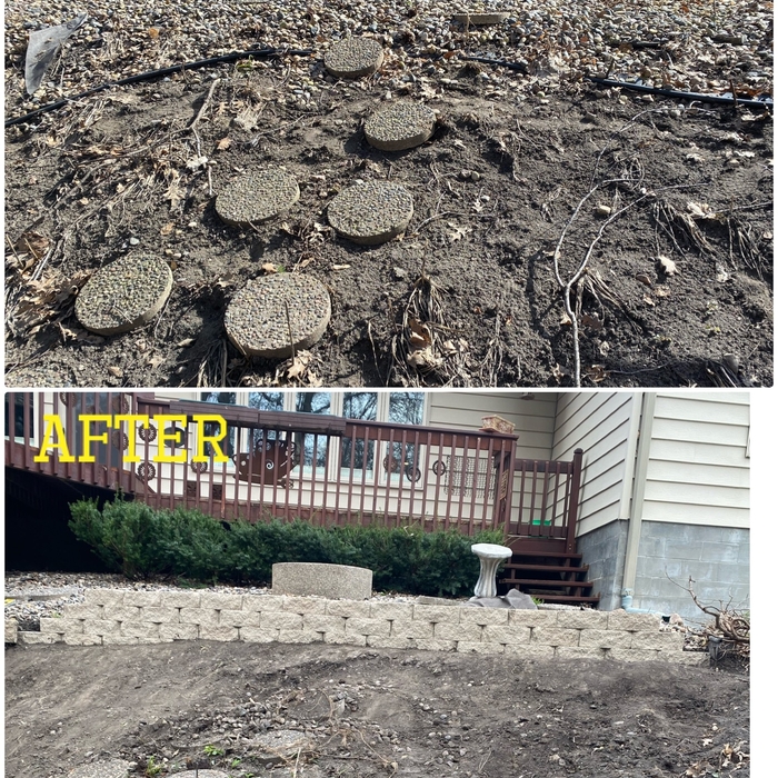 Landscape Retaining Wall