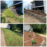 2 Story Boulder Retaining Wall