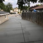 Back Yard Patio and RV parking