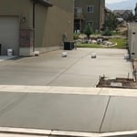 RV Parking and sidewalk