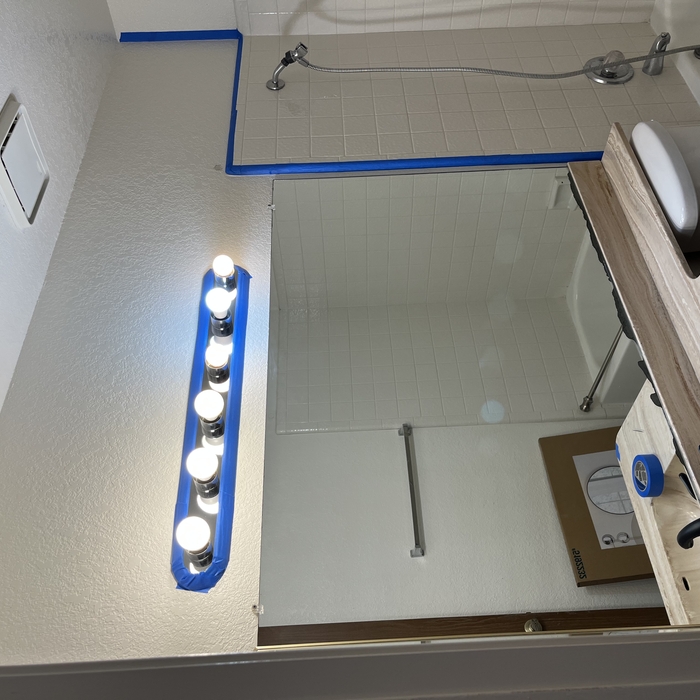 Outdated bathroom