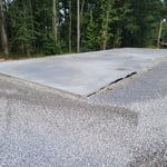 Concrete Pad Pour