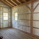 4" Open Cell Spray Foam / Trimmed