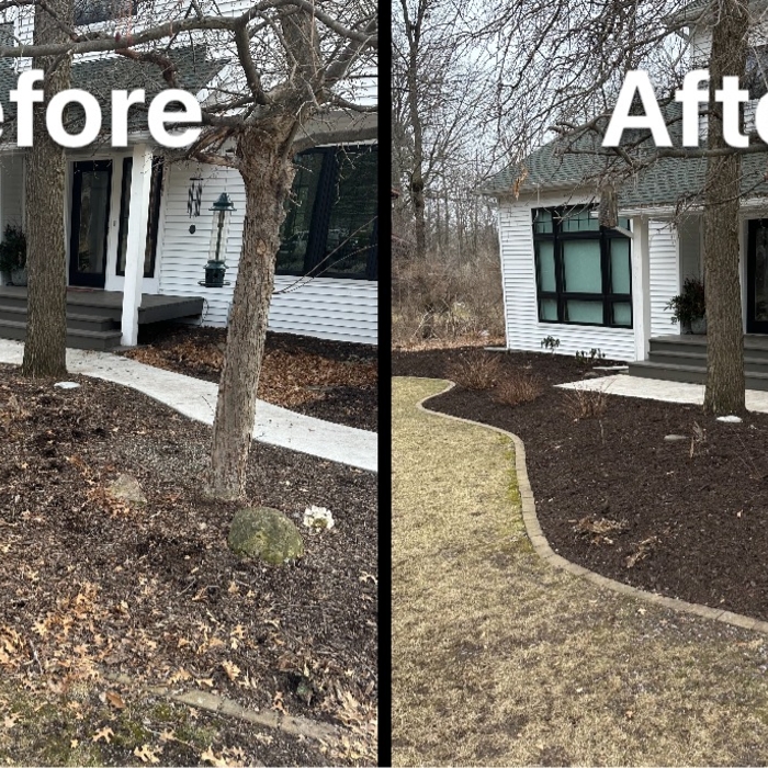 Mulch Installation - Kronenwetter 1