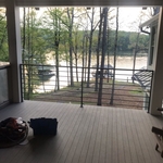 Lake house in forsyth