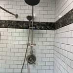 Walk in shower