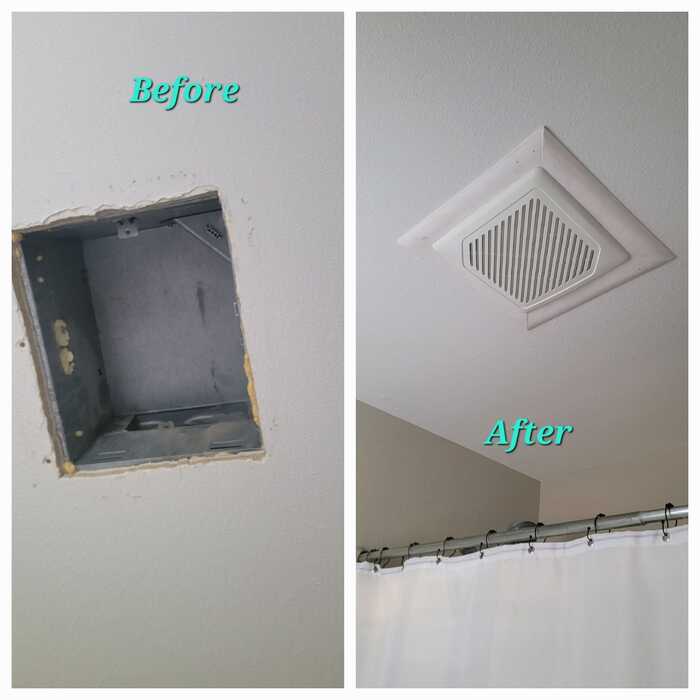 Exhaust Fan Replacement