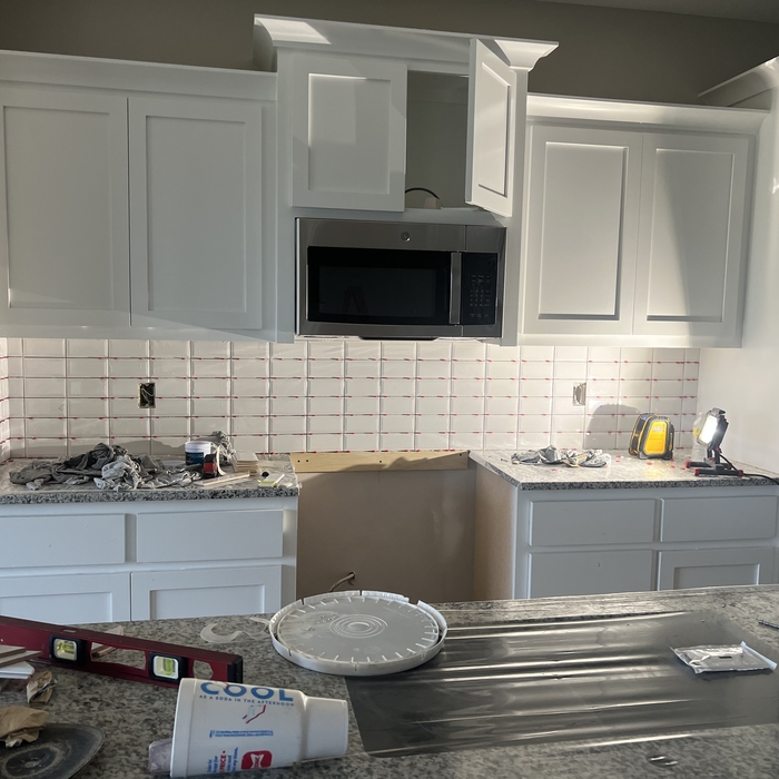 Kitchen backsplash