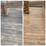 Wood Deck Before/After
