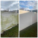 Vinyl Fence Before/After