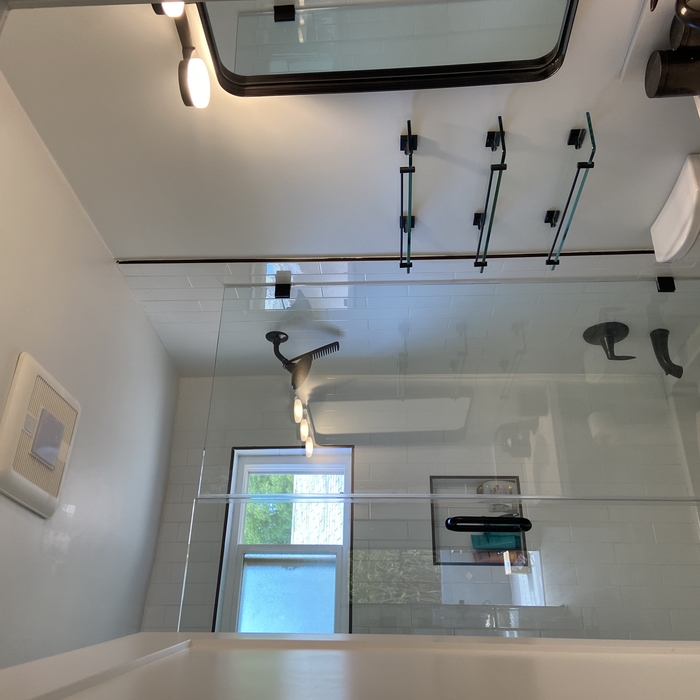 Finished bathroom