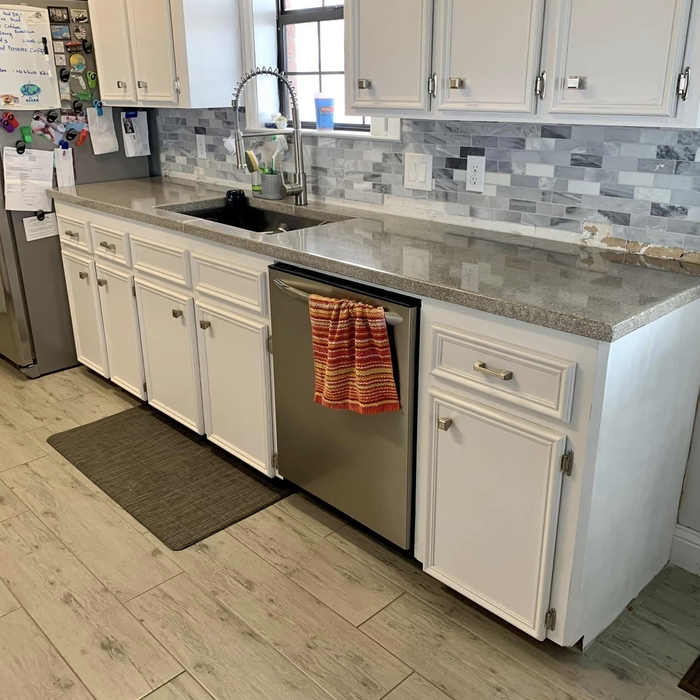 New Paint and Concrete Countertops
