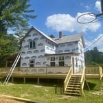 Exterior home remodel