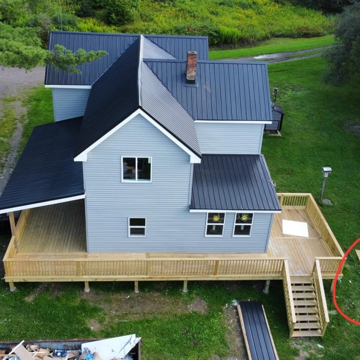Exterior home remodel