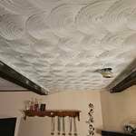 Ceiling drywall repair