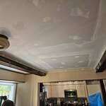 Ceiling drywall repair