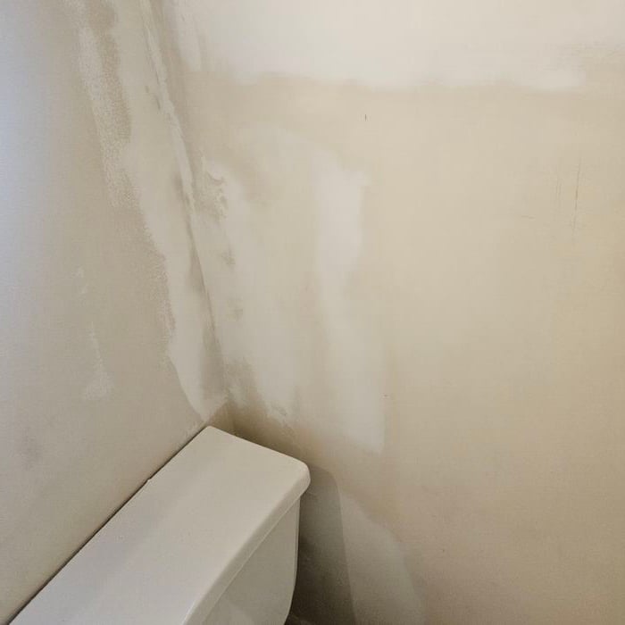 Ceiling drywall repair