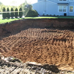 Septic Disposal Bed Excavation