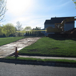 Stell plates are placed for protection