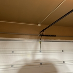 Replaced with a torsion spring.