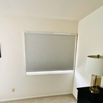 Honeycomb shades with neutral color