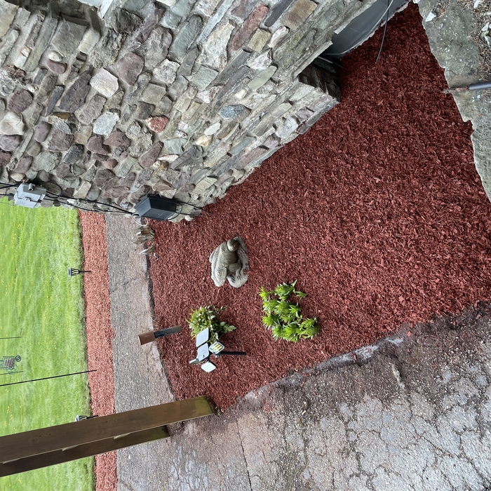 Red mulch