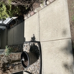 Walkway before