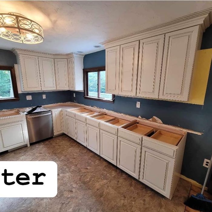 New Cabinet Install