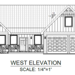 WEST ELEVATION